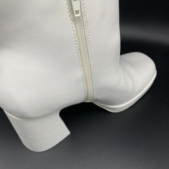 NEW Madden Girl Activate Short Women's White Boot - Picture 5 of 6